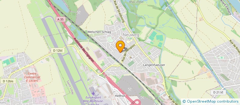 localisation de l'entreprise SCI DEVA  SAINT-LOUIS