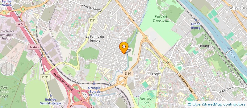 localisation de l'entreprise SCI DEVA à RIS-ORANGIS