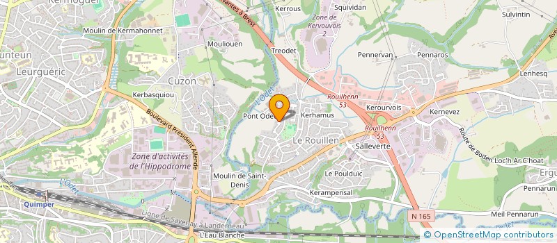 localisation de l'entreprise SCI DEVABETH  ERGUE-GABERIC