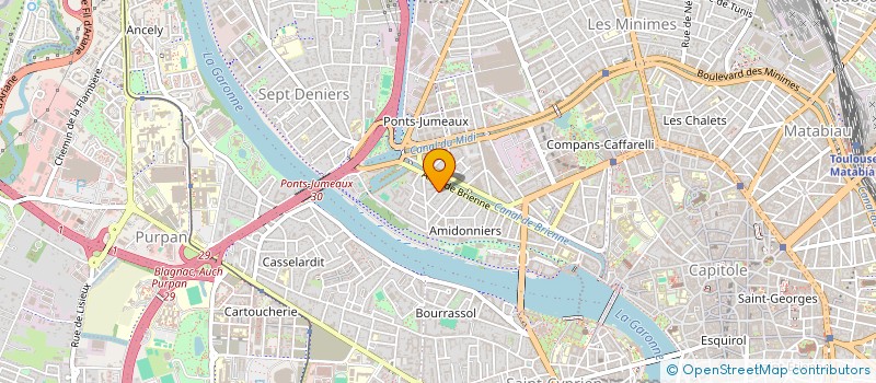 localisation de l'entreprise SCI DEVAL à TOULOUSE