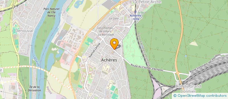 localisation de l'entreprise SCI DEVALE à ACHERES