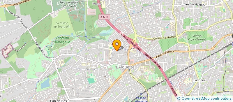 localisation de l'entreprise SCI DEVALJITO  PESSAC