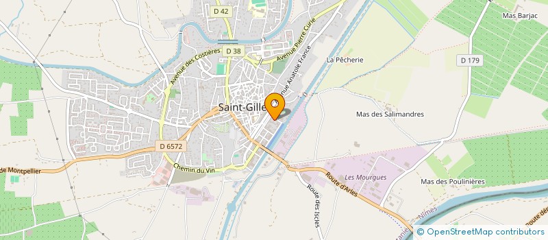 localisation de l'entreprise SCI DEVALYC à SAINT-GILLES