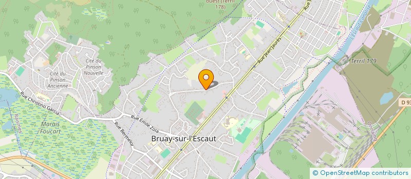 localisation de l'entreprise SCI DEVELAY  BRUAY-SUR-L'ESCAUT