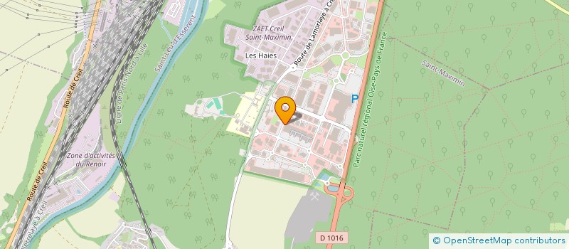 localisation de l'entreprise SCI DEVELOP'AUTOS  SAINT-MAXIMIN