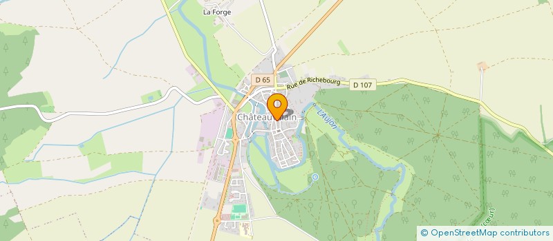 localisation de l'entreprise SCI DEVELOPPEMENT 52 à CHATEAUVILLAIN