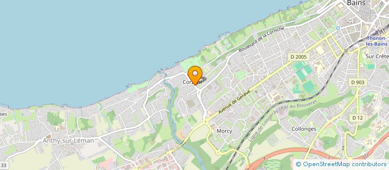 localisation de l'entreprise SCI DEVELOPPEMENT  ANTHY-SUR-LEMAN