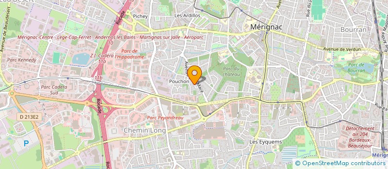 localisation de l'entreprise SCI DEVELOPPEMENT IMMOBILIER  BRUGES