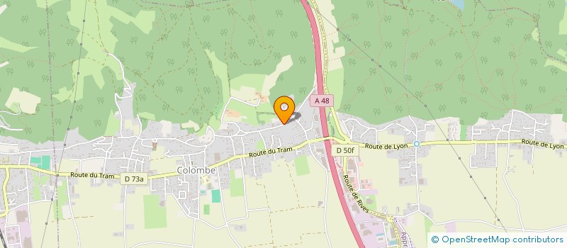 localisation de l'entreprise SCI DEVELOPPEMENT MATERIELS DE SECURITE  COLOMBE