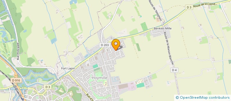 localisation de l'entreprise SCI DEVERE  HOYMILLE