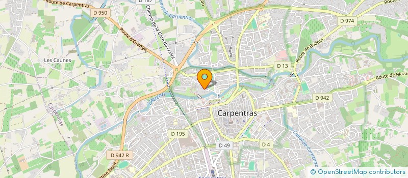 localisation de l'entreprise SCI DEVEXIA IMMOBILIER  CARPENTRAS