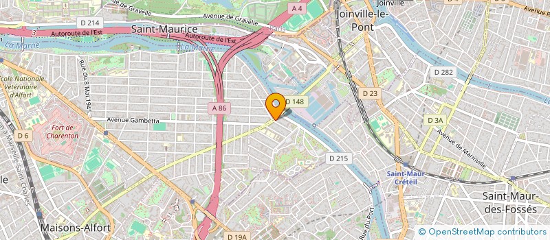 localisation de l'entreprise SCI DEVH à MAISONS-ALFORT