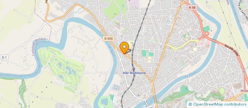 localisation de l'entreprise SCI DEVIC à ALBI