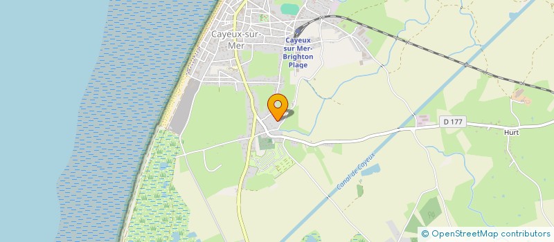 localisation de l'entreprise SCI DEVILLE-REGNE à CAYEUX-SUR-MER