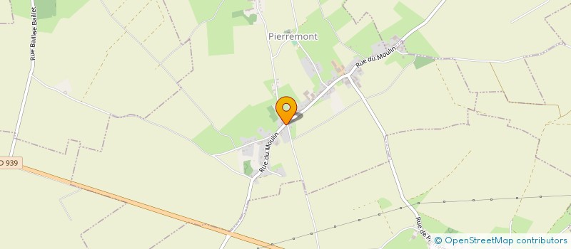 localisation de l'entreprise SCI DEVILLERS  HUMIERES