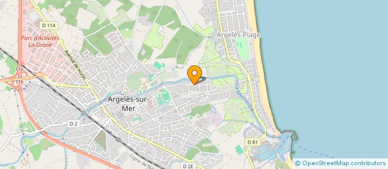 localisation de l'entreprise SCI DEVIN  ARGELES-SUR-MER