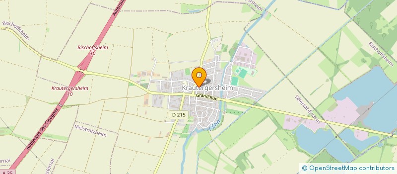 localisation de l'entreprise SCI DEVIN  KRAUTERGERSHEIM