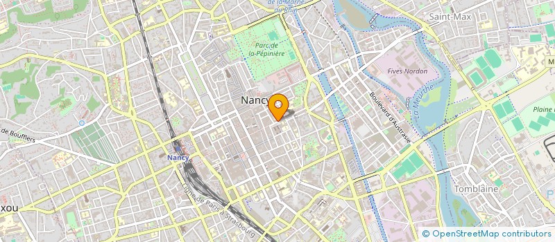 localisation de l'entreprise SCI DEVIN  NANCY