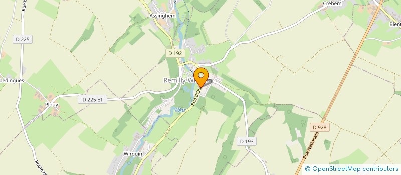 localisation de l'entreprise SCI DEVIN PETOLAS  CALAIS