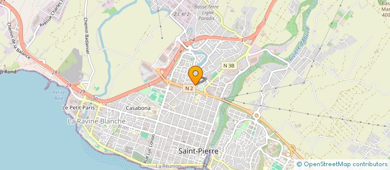 localisation de l'entreprise SCI DEVISME à SAINT-PIERRE
