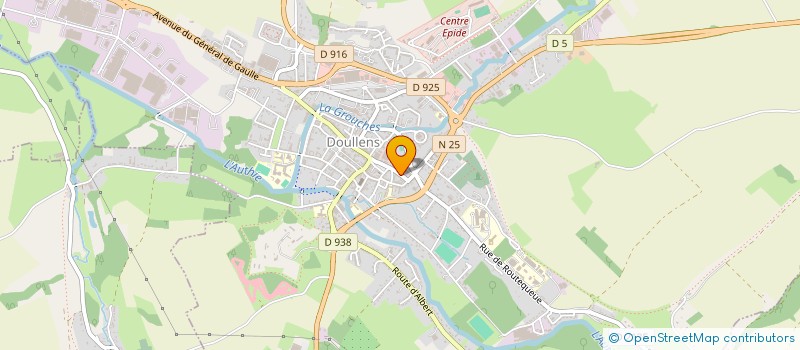 localisation de l'entreprise SCI DEVISSE  DOULLENS