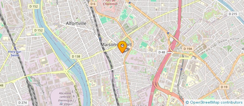 localisation de l'entreprise SCI DEVLARIANNE à MAISONS-ALFORT