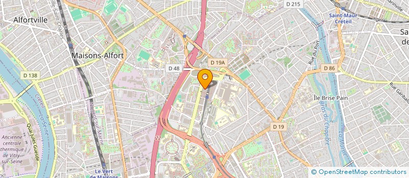 localisation de l'entreprise SCI DEVNOR à CRETEIL