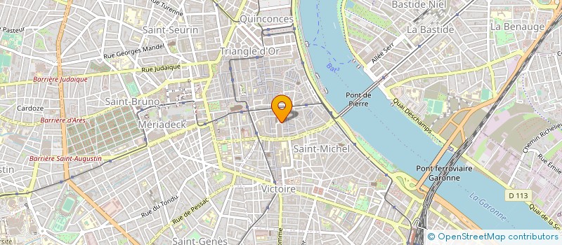 localisation de l'entreprise SCI DEVRAY  BORDEAUX