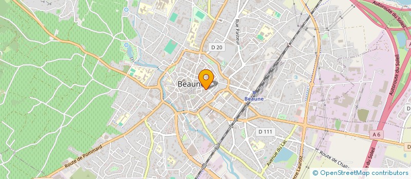 localisation de l'entreprise SCI DEVRED à BEAUNE