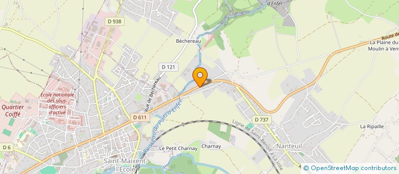 localisation de l'entreprise SCI DEVSOU  NANTEUIL