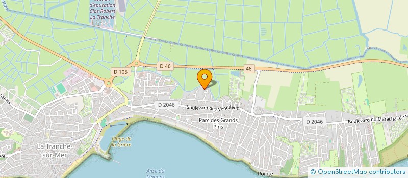 localisation de l'entreprise SCI DEVY à LA TRANCHE-SUR-MER