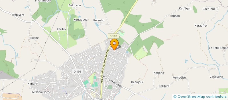 localisation de l'entreprise SCI DEWATH  SURZUR