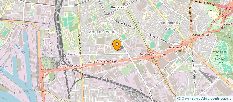 localisation de l'entreprise SCI DEX IMMO  VENISSIEUX