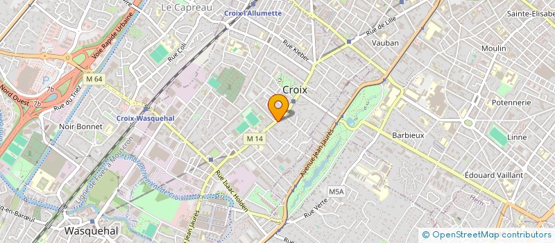 localisation de l'entreprise SCI DEXERYL à CROIX