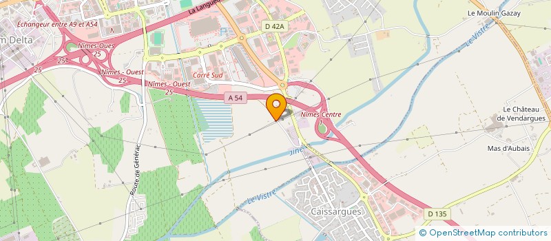 localisation de l'entreprise SCI DEZAGUA  NIMES