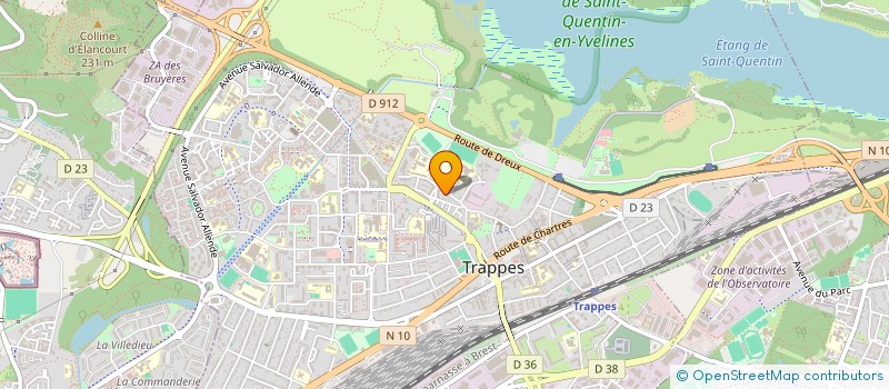 localisation de l'entreprise SCI DEZAMIS  TRAPPES