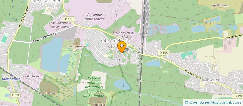 localisation de l'entreprise SCI DEZED  RICHWILLER