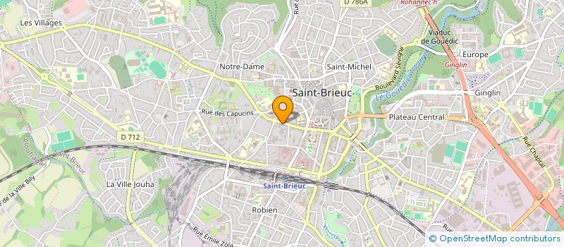 localisation de l'entreprise SCI DEZIL à SAINT-BRIEUC