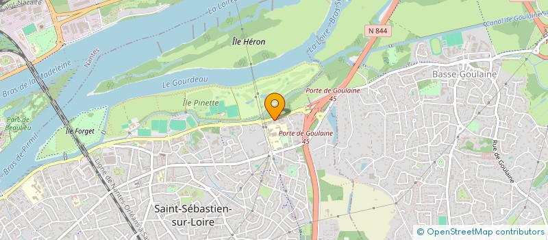 localisation de l'entreprise SCI DEZIRE à SAINT-SEBASTIEN-SUR-LOIRE