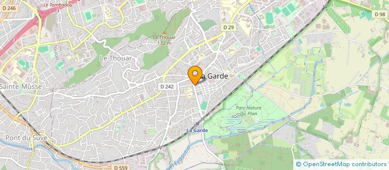 localisation de l'entreprise SCI DEZZA à LA GARDE