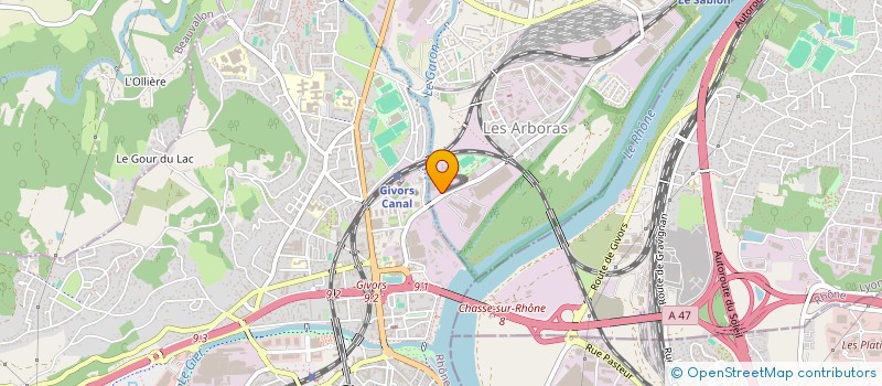 localisation de l'entreprise SCI DF BOURGEOIS  GRIGNY