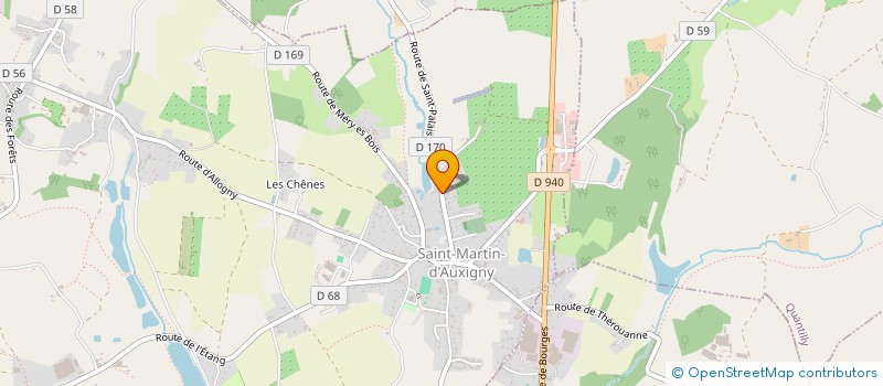 localisation de l'entreprise SCI DFCV  SAINT-MARTIN-D'AUXIGNY