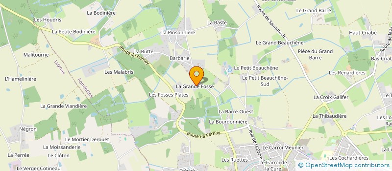 localisation de l'entreprise SCI DFH à FONDETTES