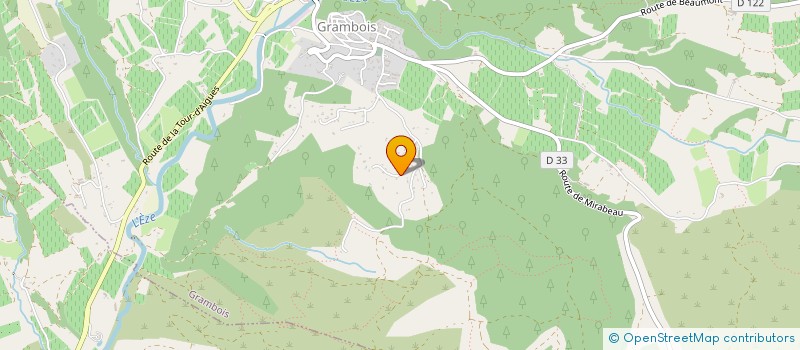 localisation de l'entreprise SCI DFJ  GRAMBOIS