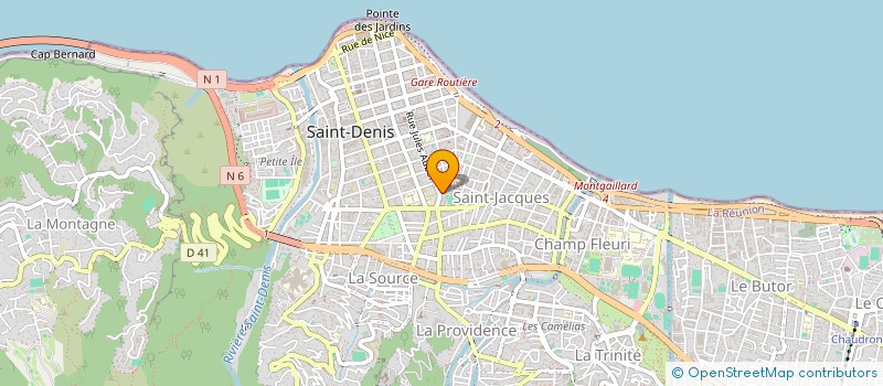 localisation de l'entreprise SCI DFJR  SAINT-DENIS