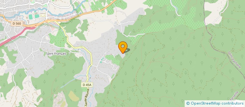 localisation de l'entreprise SCI DFL - DOMAINE DU SAUVAGE  CRECHY