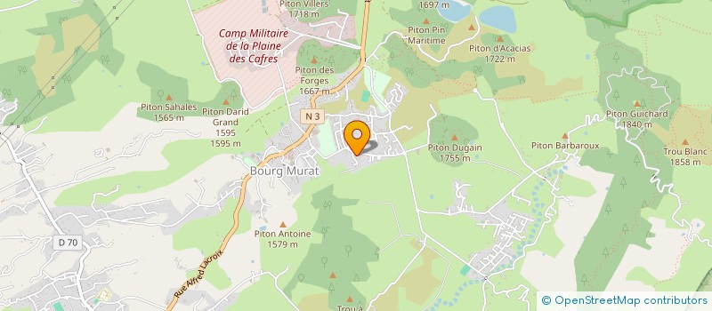 localisation de l'entreprise SCI DFM'MODE à LE TAMPON