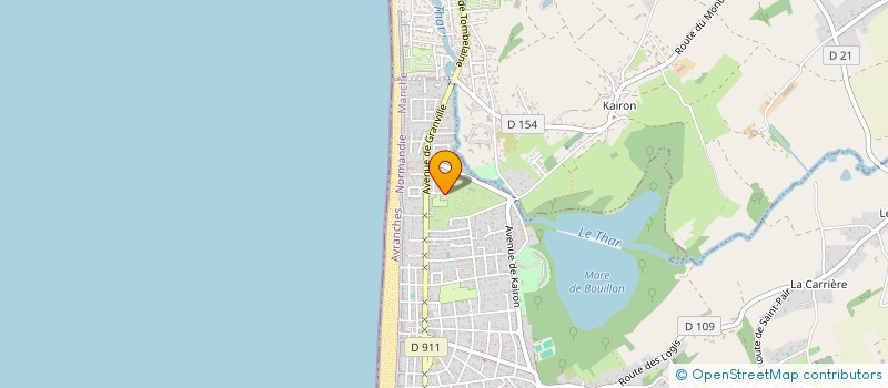 localisation de l'entreprise SCI DFT IMMO  JULLOUVILLE