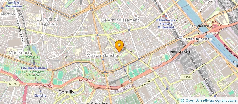 localisation de l'entreprise SCI DFTV  PARIS