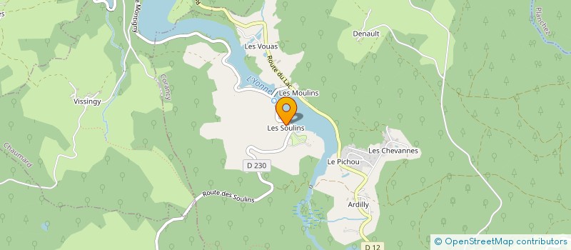 localisation de l'entreprise SCI DG  CORANCY